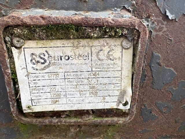 Slotenbak CW30 grading bucket  Slotenbak CW30