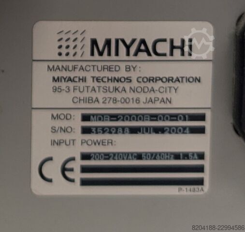 বিন্দু ওয়েল্ডিং মেশিন Miyachi MDB-2000B