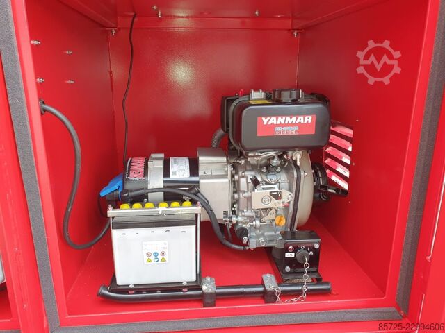 Rimorchio cisterna IBC per carburante  IBC Trailer brandstofwagen