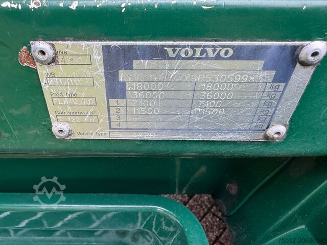 Koffert Volvo FL 240 / 6 Cylinder / 18 Tons / Manual / Tail L...