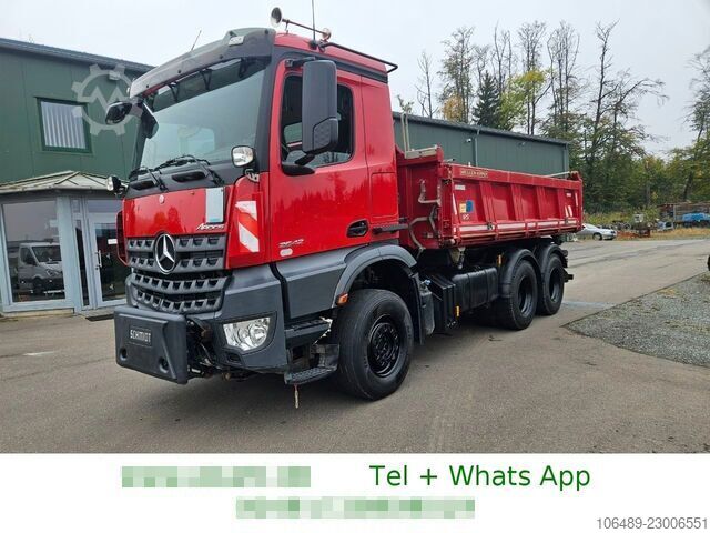 Dreiseitenkipper LKW MERCEDES-BENZ 2642 K 6x4 Blatt/Blatt Meiller