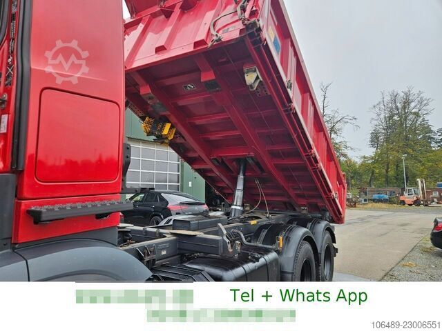 Dreiseitenkipper LKW MERCEDES-BENZ 2642 K 6x4 Blatt/Blatt Meiller