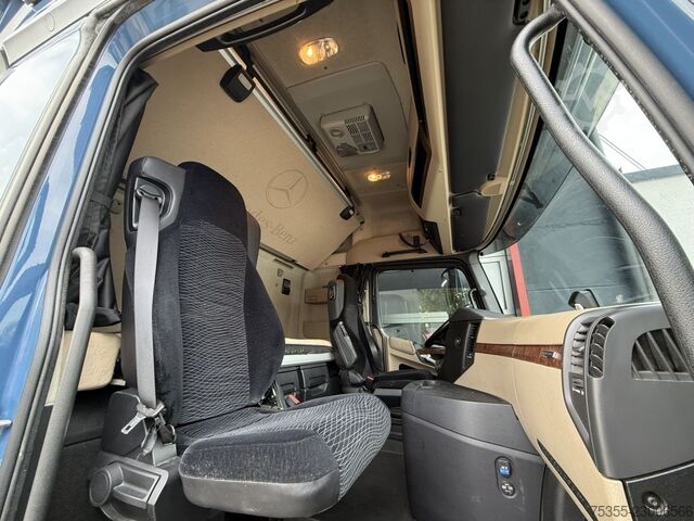 Flaklastbil med kapell MERCEDES-BENZ Actros 1842 Fg L/nR Retarder AHK ACC Mega Jumbo