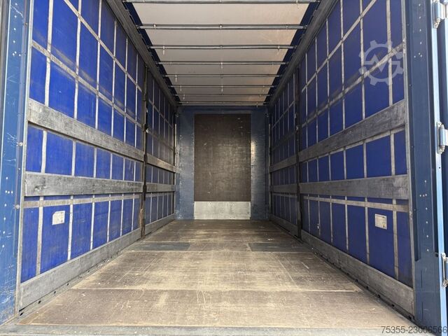 Flaklastbil med kapell MERCEDES-BENZ Actros 1842 Fg L/nR Retarder AHK ACC Mega Jumbo