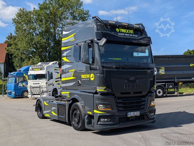 Volumen trækker MAN TGX 18.520 LL SA Voll-Ausstattung, Hub-Kupplung