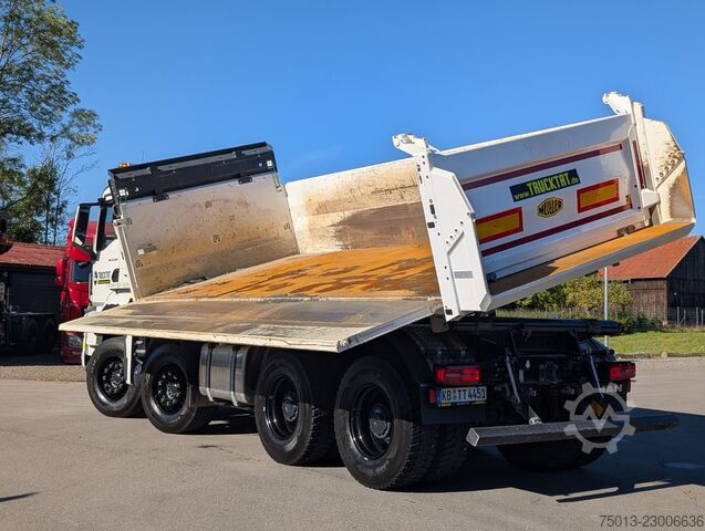 Tre-sidet tipbil MAN TGS 35.520 8x4, 1 Liege, MEILLER Bordmatic,MIETE