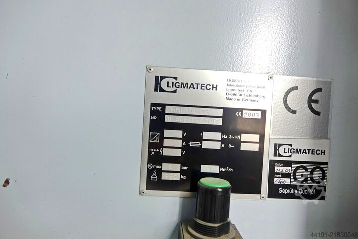 Korpusová lis Ligmatech MPH 100 Ligmatech MPH 100
