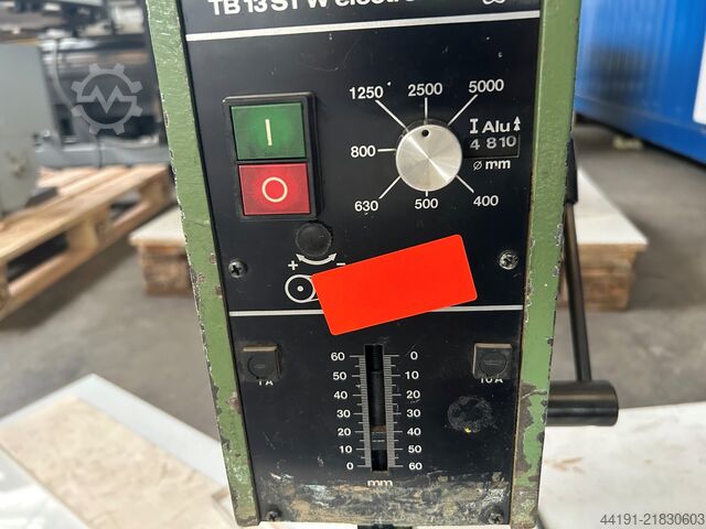 FLOTT TB 13 ST W electronic asztali fúrógép FLOTT TB 13 ST W electronic