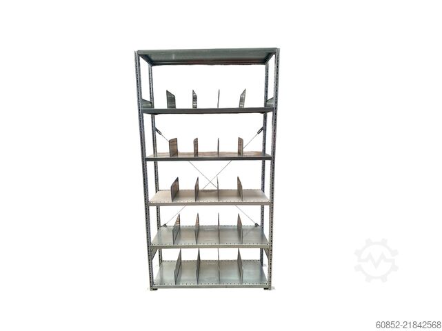 Steckregal 1,30m SSI Schäfer R3000 Fachbodenregal inkl. 20 Fachtrenner , 250 x 50 cm