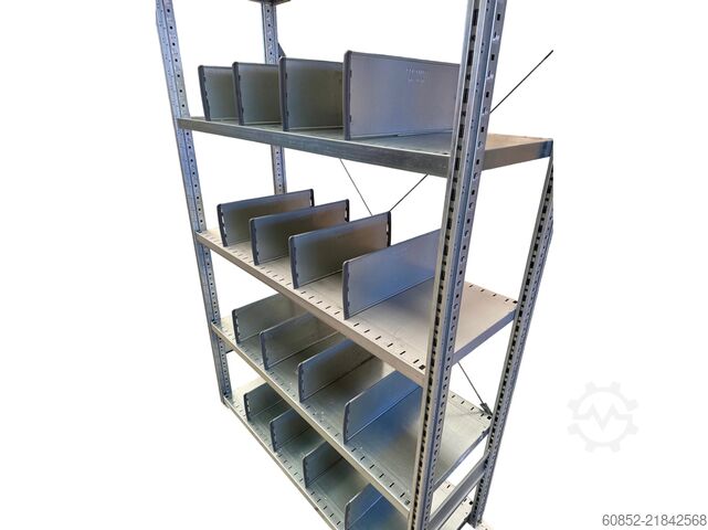 Steckregal 1,30m SSI Schäfer R3000 Fachbodenregal inkl. 20 Fachtrenner , 250 x 50 cm