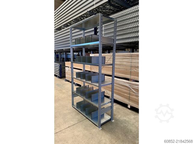 Steckregal 1,30m SSI Schäfer R3000 Fachbodenregal inkl. 20 Fachtrenner , 250 x 50 cm