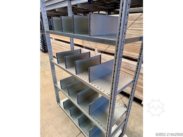Steckregal 1,30m SSI Schäfer R3000 Fachbodenregal inkl. 20 Fachtrenner , 250 x 50 cm