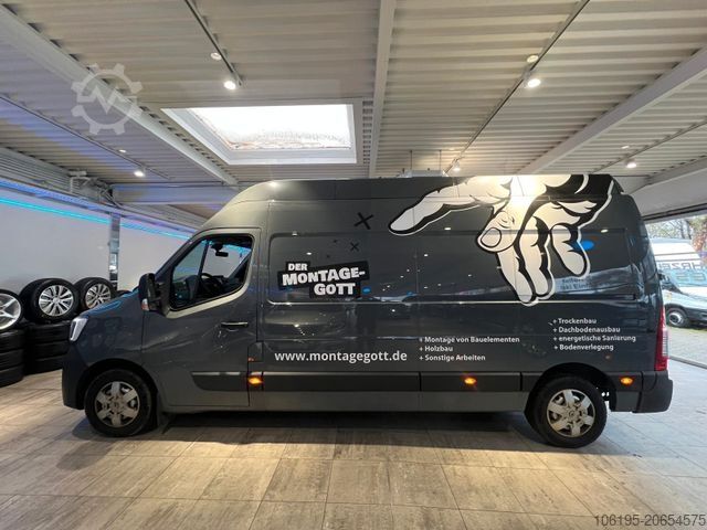 Βαν με ψηλή οροφή RENAULT Master dCI Maxi Hoch+Lang*L3-H3*Garantie*1.Hand*