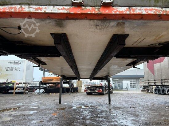Reboque de chassis intercambiável KöGEL KüHLWECHSELPRITSCHE, DOPPELSTOCK, CARRIER
