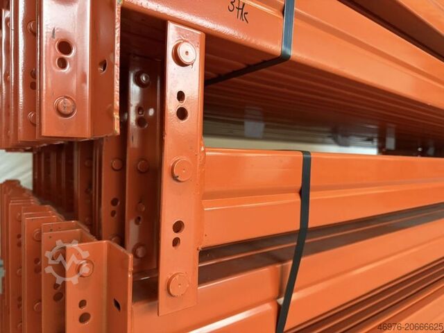 Hệ thống kệ pallet kho cao Polypal Stockpal / Regallänge: 16,80 lfm St.:8.000x1.100mm / Tr.: 2.700mm