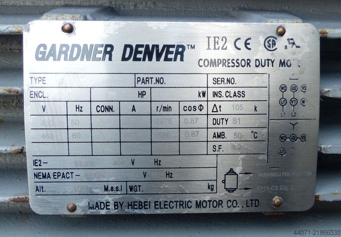 Compressor de parafuso L55 CompAir L55