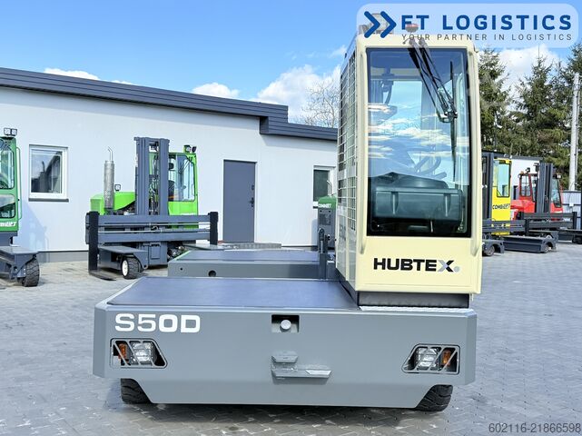 бічний навантажувач Hubtex S50D TRIPLEX 6300 FREE-LIFT PLATFORM1600