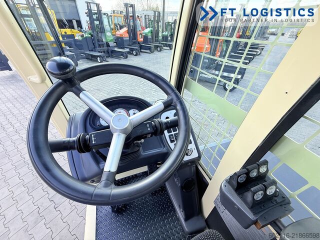 бічний навантажувач Hubtex S50D TRIPLEX 6300 FREE-LIFT PLATFORM1600