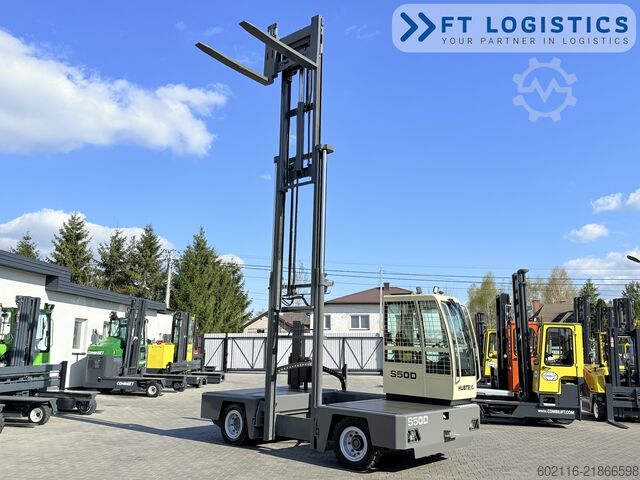 бічний навантажувач Hubtex S50D TRIPLEX 6300 FREE-LIFT PLATFORM1600