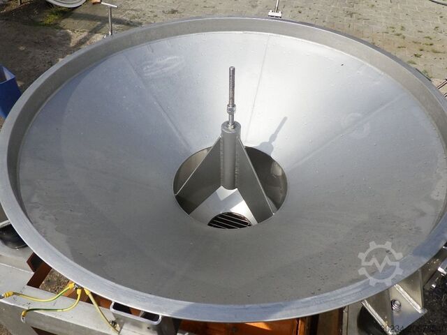 1200 mm roestvrijstalen trilzeef Allgaier Process Technology ALLGAIER WERKE D1200