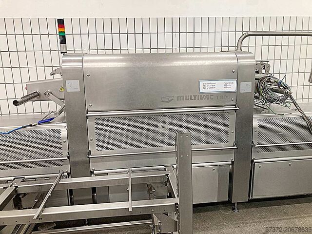 Máquina de embalagem de bandejas Multivac T-800