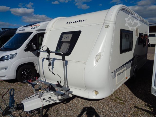 Karavāna HOBBY de luxe 495 Ufe *Markise*Mover*Fahrradträger*