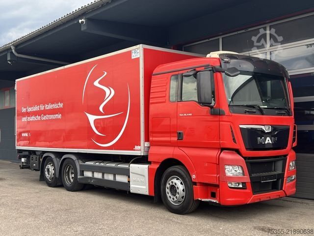 冷蔵トラック MAN TGX 26.440 Retarder Standklima LBW MitsubisTU100
