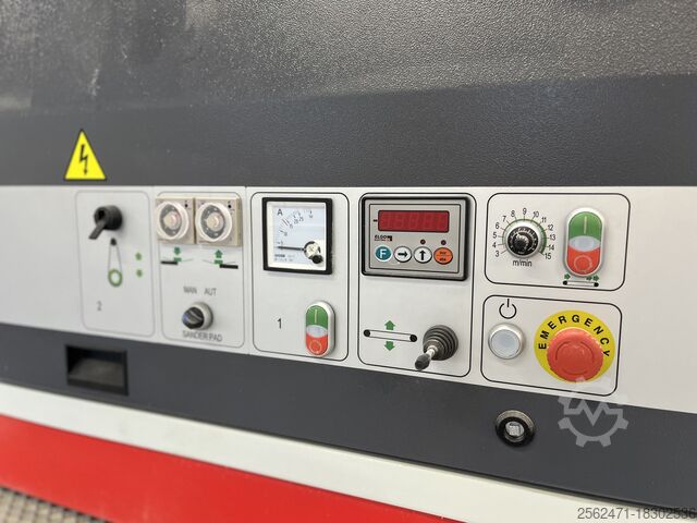 Mesin demonstrasi SPB3-950C sander tali pinggang lebar Holzprofi SPB3-950C