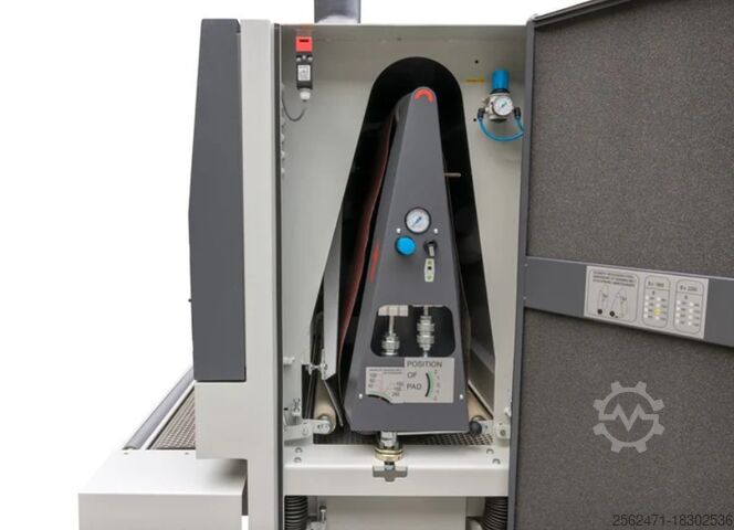 Mesin demonstrasi SPB3-950C sander tali pinggang lebar Holzprofi SPB3-950C