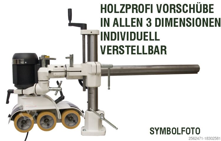 Holzprofi feed 4 speed/4 rollers, exhibition Holzprofi VSHP44