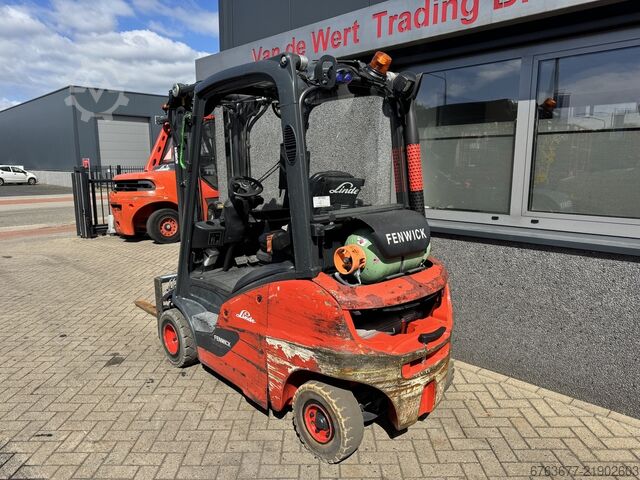  LINDE H20T-01 Triplo 460 Freelift / Sideshift / Vorkversteller LPG 2016