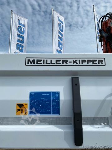 Camión para usos especiales MERCEDES-BENZ 1835 Kipper/Meiller/Atlas 135/Funk/74 tkm/Top