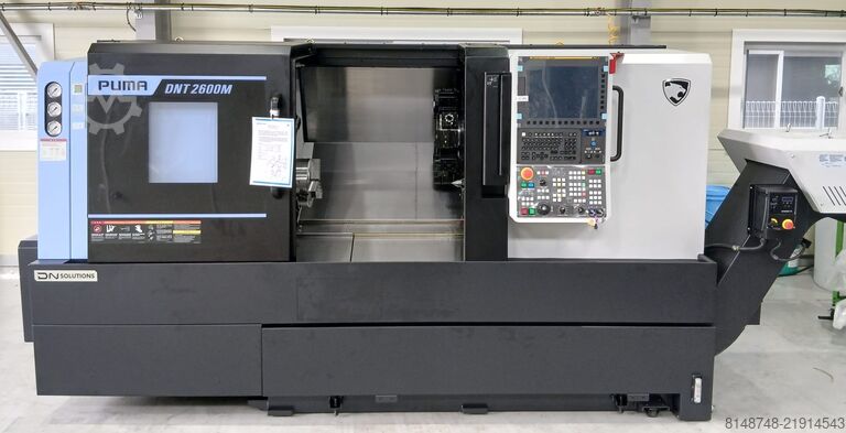 带C轴的10英寸数控车床 DN Solutions PUMA DNT2600M