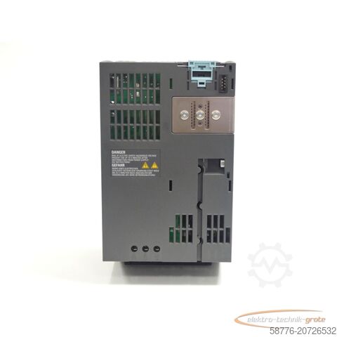 Siemens component Siemens 6SL3224-0BE23-0UA0 Power Module 240 SN:XAH705-000493 - ! -