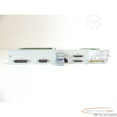 Siemens component Siemens 6SN1118-0DG23-0AA1 Regelungseinschub Version D SN T-T82031818