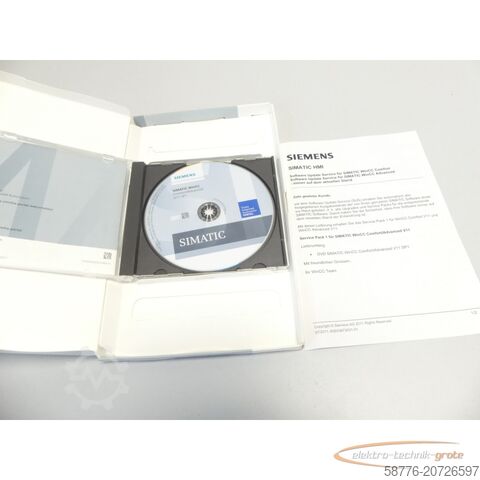 Siemens komponents Siemens EWK-SUS1146011 Software SUS WinCC Comfort / Advanced SN: SVPB81034215