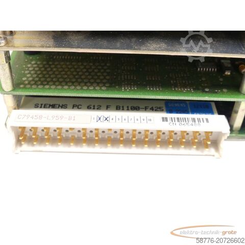 Siemens Komponente Siemens Simatic S5 CP580 6ES5580-3UA12 Baugruppe Version 1