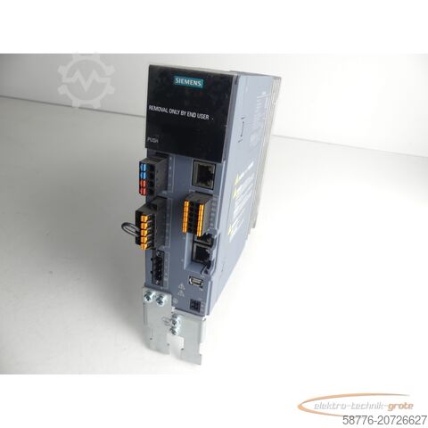 Siemens Komponente Siemens Sinamics S210 6SL3210-5HB10-4UF0 Umrichter SN:ZVM4XVM009136 0,4kW 240V~-ungebr.-