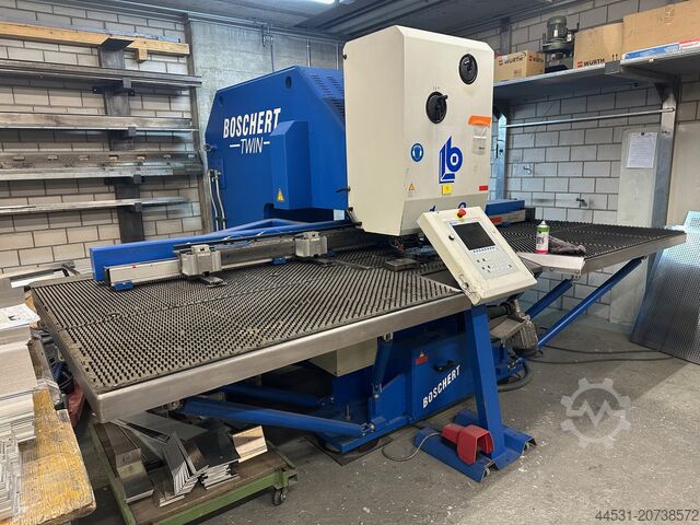 CNC punch nibbling machine Boschert TWIN 750 CNC/Z