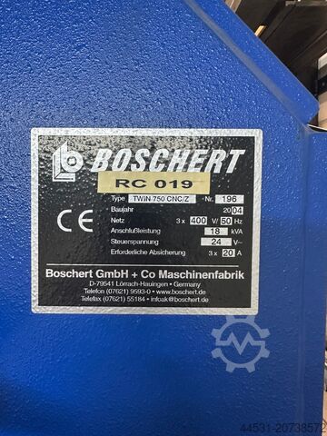 CNC punch nibbling machine Boschert TWIN 750 CNC/Z