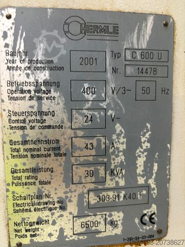 Secondo centro di lavoro universale HERMLE