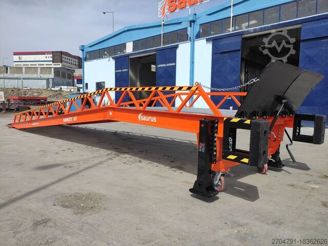 Mobiele laadbruggen, laadperronbrug Mobile ramp, loading ramp, dock ramp 8 tons
