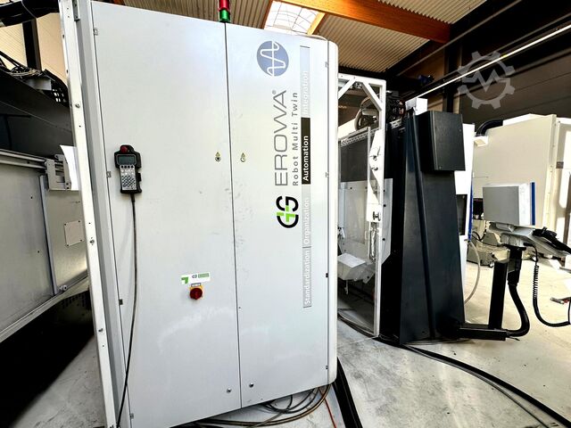 Vertical machining centers + robot Mikron HSM 600 U + 400 U + Roboter