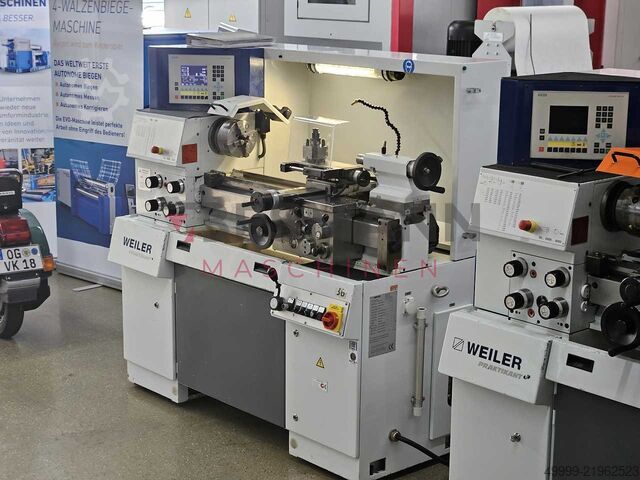 Mesin bubut lead/feed screw 2012 Weiler Praktikant VC