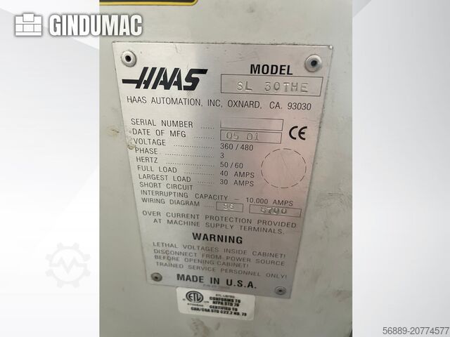 Хоризонтална машина за струговане HAAS ST-30