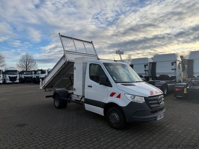 Tipper van MERCEDES-BENZ Sprinter Kipper 514 CDI mit Werkzeubox 3500kg