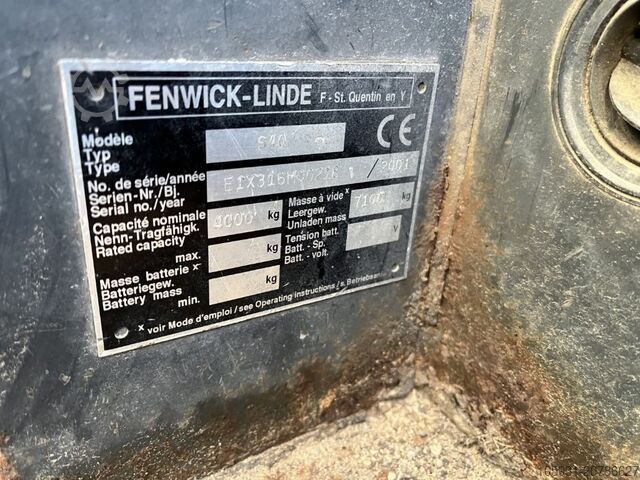 Sideloader Linde S40