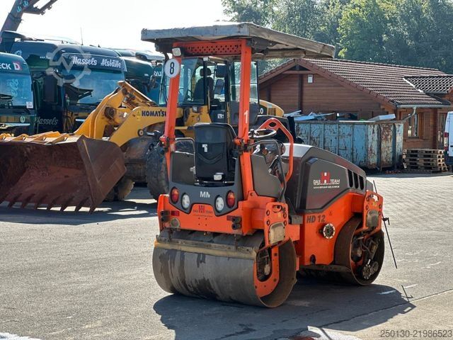 Валяк с един барабан HAMM HD12 VV Tandemwalze