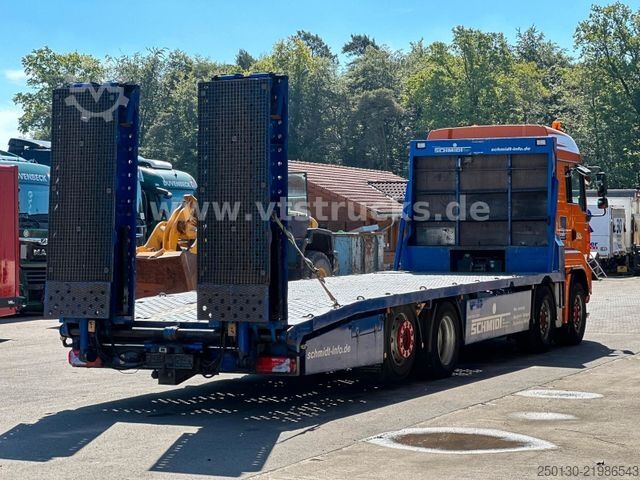 Специализиран камион MAN TGA 35.360 8x2-4 BL Maschinentransporter Rampen