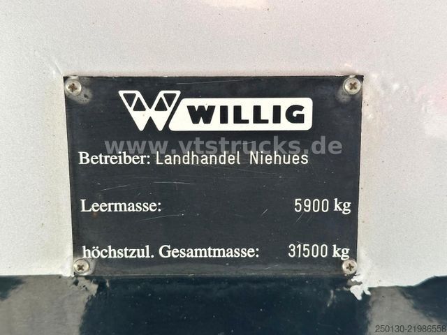 Полуремарке-цистерна  WILLIG 4 Kammern Tanker/Diesel/TRIDEC/SENING 33